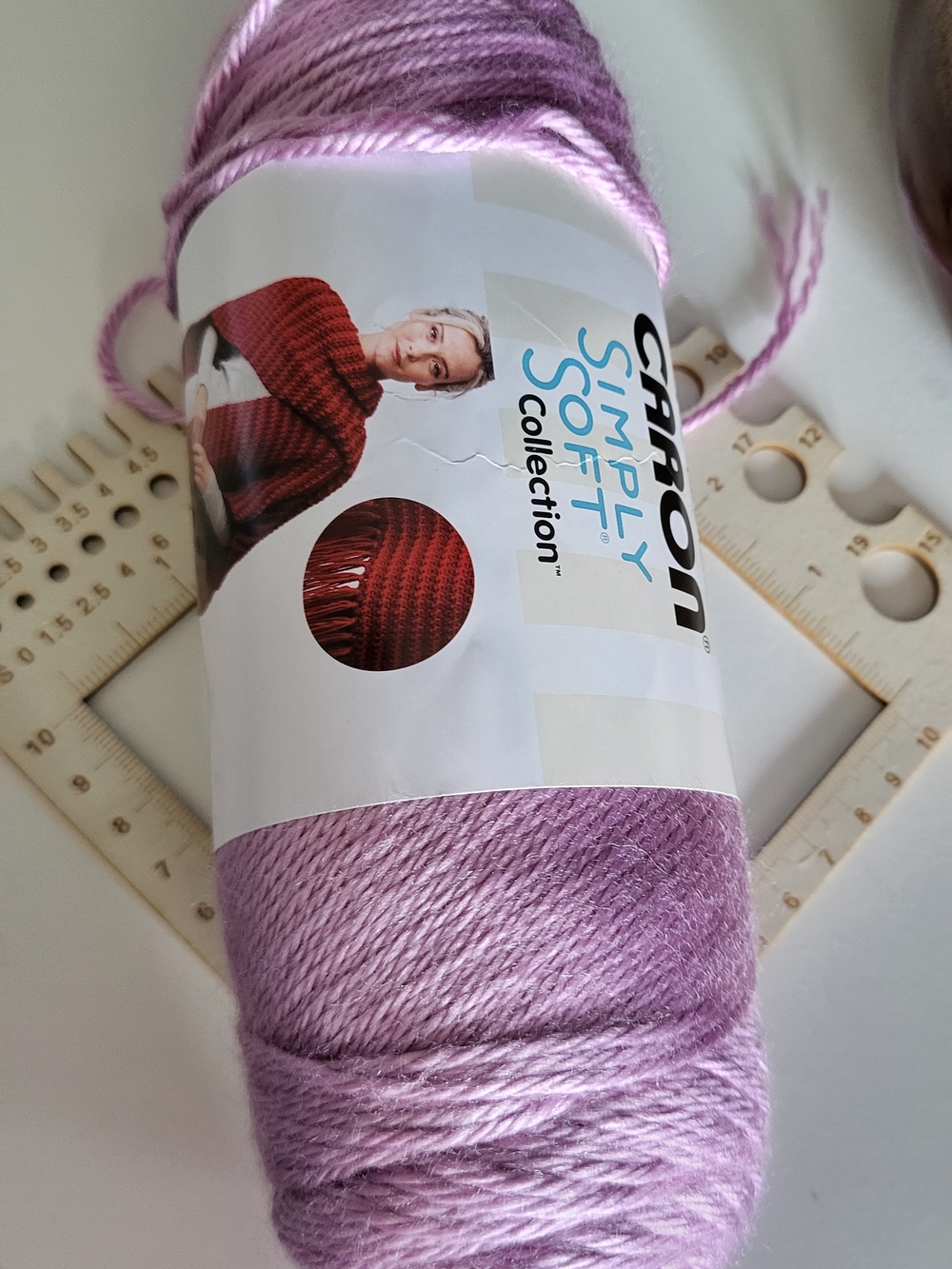 Caron Simply Soft Collection Yarn - Light Purple